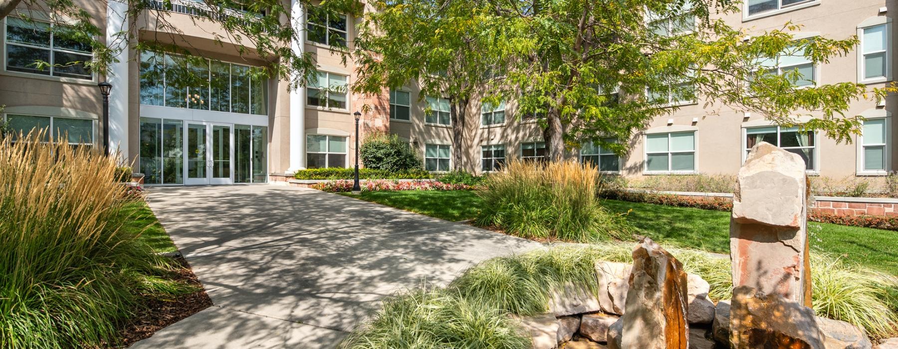 a path with rocks and trees